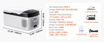SucceBuy 20L 22L 35L 45L 55L Car Refrigerator Mini Fridge Freezer Portable Compressor Cooler DC 110-240V Ice Box for Camping