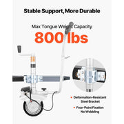 Load image into Gallery viewer, Amocart Electric Trailer Dolly 5500 lbs Towing Capacity 380W with 23 ft/min Moving Speed Adjustable Height For Caravan Boat
