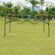 Charger l'image dans la visionneuse de galerie, Outdoor Pop-Up Canopy Gazebo Tent Beach Camping Instant Canopy 10x10 Feet (Khaki Color) Convenient to Carry
