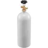 Load image into Gallery viewer, 5 Lbs CO2 Tank Aluminum Gas Cylinder Brand New CO2 Cylinder with Gray Spray Coating CO2 Tank with CGA320 Valve
