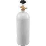 Load image into Gallery viewer, Amocart 5 Lbs CO2 Tank Aluminum Gas Cylinder Brand New CO2 Cylinder with Gray Spray Coating CO2 Tank with CGA320 Valve

