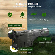Load image into Gallery viewer, SucceBuy Truck Bed Storage Box Lockable Lid Waterproof ABS Wheel Well Tool Box 6.6 Gal with Password Padlock Fit for Driver Side
