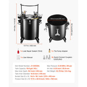 Load image into Gallery viewer, Amocart Spray Paint Pressure Pot Pressure Pot Paint Sprayer Spray Guns Central Pneumatic Sprays Gun for Furniture Car Fence

