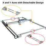 LASER TREE Laser Engraving Machine with Air Assit 60W Laser Module Laser Engraver Cutter Woodworking Area 1000x1500mm DIY Tools
