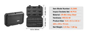 Bild in Galerie-Viewer laden, SucceBuy Drive Impact Socket Set Deep &amp; Shallow Socket Set Cr-Mo Alloy Steel Auto Repair EasytoRead Size Markings Storage Case
