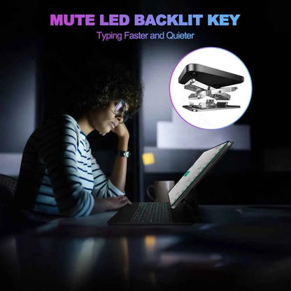 Magic Keyboard for iPad 10th 10.9 A16 11th Gen keyboard Case Multi-Touch trackpad with Backlight
