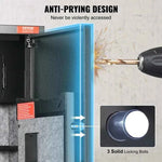 Amocart 3-8 Rifles Gun Safe with Digital Lock Gun Storage Cabinet Removable Shelf for Home Long Guns & Pistols