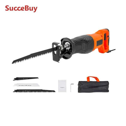 Amocart Corded Reciprocating Saw 120 Volt 7.5 Amp 2800 SPM Variable Speed, 1-1/8 inch Stroke Length Electric Reciprocating Saw