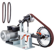 Load image into Gallery viewer, Gold seller Amocart 1.5KW meuleuse à bande 2x82 pouces vitesse Variable/constante 3 modes ponceuse à bande électrique pour outi
