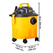 Load image into Gallery viewer, Amocart Stainless Steel Wet Dry Shop Vacuum Wet  Dry Vac Powerful Suction  Small Shop Vac Perfect for Carpet Debris  Pet  Hair

