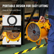 Bild in Galerie-Viewer laden, Amocart  Portable Ventilation Fan 350W/550W/1100W Industrial Exhaust Fan Air Clean Extractor Blower for Factory Warehouse
