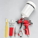 Professional Gravity Feed Hvlp Spray Gun 1.3mm High Atomization High Transfer Efficiency Air Paint Gun for Automotive Painting