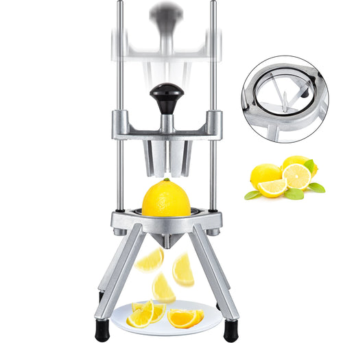 SucceBuy 4/6/8-teiliger Zitronen-Keilschneider, gewerblicher Limetten-Keilschneider, Obst- und Gemüseschneider, Küchengeräte für Zuhause