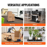 Load image into Gallery viewer, Amocart 2 Pack Furniture Mover Pallet Trolley 500 lbs Each Count with 4 Wheels Small Flat Dolly Cart for Industrial Machinery
