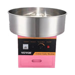 SucceBuy Electric Cotton Candy Machine Commercial Floss Maker w/ Stainless Steel Bowl Sugar Scoop and Drawer for Birthday Party