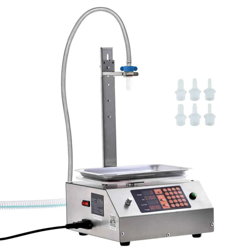 Amocart 30-15000g Liquid Filling Machine Automatic Bottle Water Filler with Diaphragm Pump Digital Control for Wine Beverage