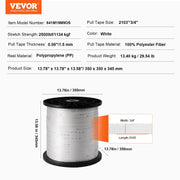 Load image into Gallery viewer, SucceBuy Polyester Pull Tape Mule Flat Rope Printed Webbing Cable Pulling Tape for Packaging Gardening Electrical Conduit Work
