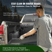 Load image into Gallery viewer, SucceBuy Truck Bed Storage Box Lockable Lid Waterproof ABS Wheel Well Tool Box 6.6 Gal with Password Padlock Fit for Driver Side
