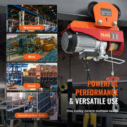 Load image into Gallery viewer, Amocart Electric Hoist Manual Trolley 2200 lbs/1T Capacity for PA200 PA250 PA300 PA400 PA500 Push Beam Trolley with Dual Wheels
