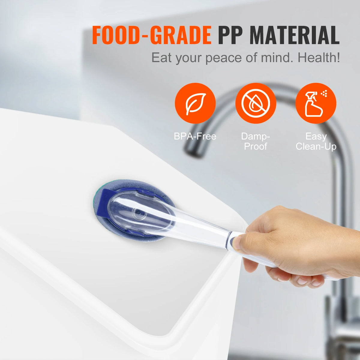 SucceBuy Ingredient Storage Bin 2 x 15L Dispenser Bin with 2 Measuring Cups and Airtight Lid PP Material Rice Cereal Flour Bin Amocart