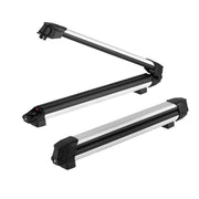 Load image into Gallery viewer, Amocart Ski &amp; Snowboard Roof Rack Carry up to 6 Pairs of Skis or 4 Snowboards 2 PCS Aluminum Universal Car Roof Rack Top Holder
