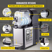 Load image into Gallery viewer, Amocart 3/6L Jar Commercial Slushie Machine Slush Maker Frozen Drink Dispenser Ice-Cool Juice Smoothie Granita Vending Machine
