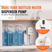 Load image into Gallery viewer, Amocart 2x5Gal Bottled Water Dispenser Pump System Dispensing System Auto Electric Water Dispenser Double-Pipe Water Jug Pump

