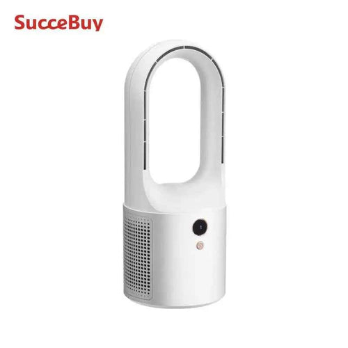 SucceBuy Desk Fan Bladeless 12.99 In Kids-Friendly Personal Portable Desk Fan 6-Speed USB Quiet Cooling Small Tower Fan for Home