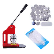 Load image into Gallery viewer, SucceBuy 25MM-75MM Badge Maker Machine DIY Button Pin with 100 Set Free Parts Press Kit Circle Manufacture Button Making Tool
