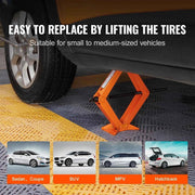 Load image into Gallery viewer, Amocart Scissor Jack 2.5 Ton Scissor Car Jack 3.7"-17.1" Lifting Range Scissor Lift Jack Portable Tire Jack for Car Truck SUV
