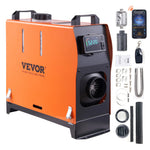 Amocart 8KW Diesel Heater All in One Diesel Air Heater Fast Heating Low Noise Parking Heater for Truck Trailer Camper Van Boat