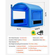 Load image into Gallery viewer, SucceBuy Inflatable Paint Booth Inflatable Spray Booth with Powerful Blower and Air Filter System Round Roof with Light Hook
