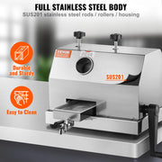 Load image into Gallery viewer, Amocart Commercial Sugar Cane Juicer 110LBS/H High Output Sugarcane Juicer Machine w/3 Stainless Steel Rollers 2.4" Large Inlet
