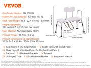 Load image into Gallery viewer, SucceBuy Tub Transfer Bench for Bathtub Shower Seats Lightweight Shower Bench with Non-Slip Bath Seats with Armrest and Backrest - AMOCART
