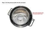 22L 36L Hydraulic Fruit Squeezer Stainless Steel Manual Juicer Small Honey Grape Blueberry Mulberry Presser Juicer