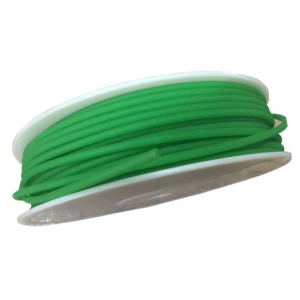 Green Polyurethane Conveyor Belts Diameter 2/3/4/5/6/7/8/9/10/12/15mm PU Round Drive Belt Meltable Cord