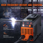 Bild in Galerie-Viewer laden, SucceBuy Stick Welder 140A/160A/200A ARC/Lift TIG 2-IN-1 Welding Machine w/ IGBT Inverter Portable MMA Welder Machine Hot Start
