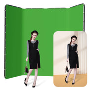 Load image into Gallery viewer, SH 240x400cm Background Stand Frame With Photography Green Screen Backdrops Photography Background For Living Video Recording
