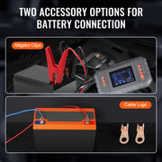 Bild in Galerie-Viewer laden, Amocart Smart Battery Charger 35-Amp Lithium LiFePO4 (AGM / Gel / SLA) with LCD Display Trickle Charger for Boat Motorcycle Use
