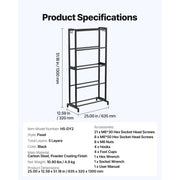 Load image into Gallery viewer, SucceBuy 3D Printer Filament Storage Rack 7Tier Heavy Duty Storage Shelves for 3D Printing Filaments Filament Spool Holders Rack - AMOCART
