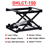 Load image into Gallery viewer, 1500N Electric Lifting Platform with Smart Controller Set 270mm~1005mm Stroke RF485 60kg~150kg Load 2Layers Scissor Lift Table
