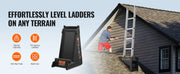 Load image into Gallery viewer, Amocart Ladder Levler  380lbs Load PP Ladder Leveling Tool Pitch Hopper Stair Ladder Stabilizer with Storage Easy to Use Stable

