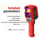 UNI-T UTI260B UTI260A Thermal Imaging Camera 256X192 Pixels Thermal Imager UTI260B+ PCB Circuit Floor Heating Tube Testing