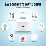 Amocart 650ml Ultrasonic Cleaner Mini Portable Washing Machine  Bath Sonic Cleaning  for Glasses Home Appliance