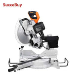 Amocart Sliding Compound Miter Saw 12-Inch Blade 15Amp Motor 60-Tooth Corded Double Bevel Sliding Miter Saw LED Alignment