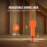 Load image into Gallery viewer, SucceBuy 24700 lbs Screw Jack Post 13.2"-18.7" Adjustable Shore Jack Temporary House Floor Jack Pole for Home Leveling Lifting
