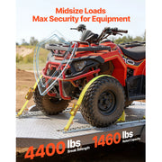 Load image into Gallery viewer, SucceBuy Ratchet Straps 2in x 15ft 30 Pack 4400 lbs Break Strength &amp; 1460 lbs Rated Load Tie Down Ratcheting for Moving Trailers - AMOCART
