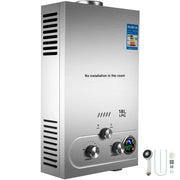 Load image into Gallery viewer, Digital Display Tankless Hot Water Heater 6-18L Instant LPG Butane Propane Gas Shower Heating Equipment
