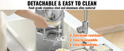 Charger l'image dans la visionneuse de galerie, Commercial French Fry Cutter Amocart with 4 Replacement Blades for Potato &amp; Lemon, Extended Handle
