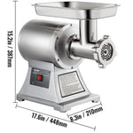 Amocart 122 Kg/H 250 KG/H Electric Meat Mincer Chopper Heavy Duty Food Processors Kitchen Appliances Commercial Grinder Machine